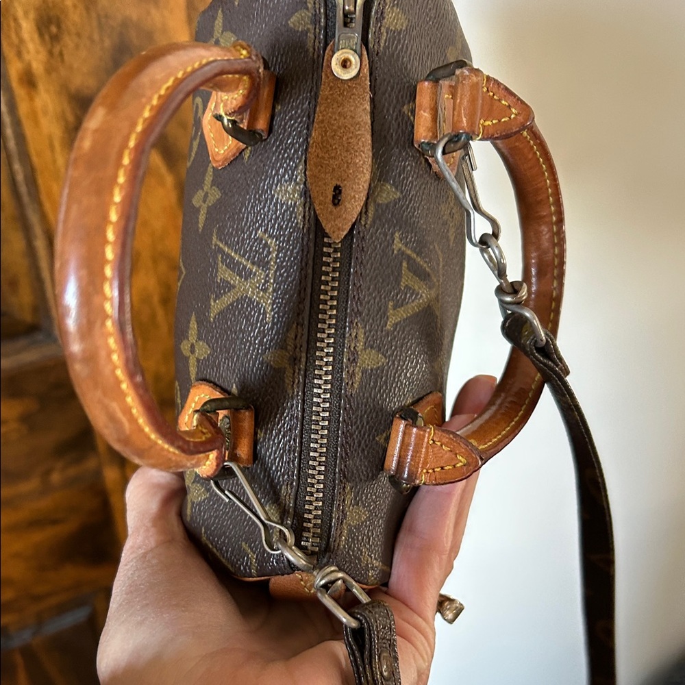 Louis Vuitton Mini Brown Monogram Bag - Picture 5 of 10